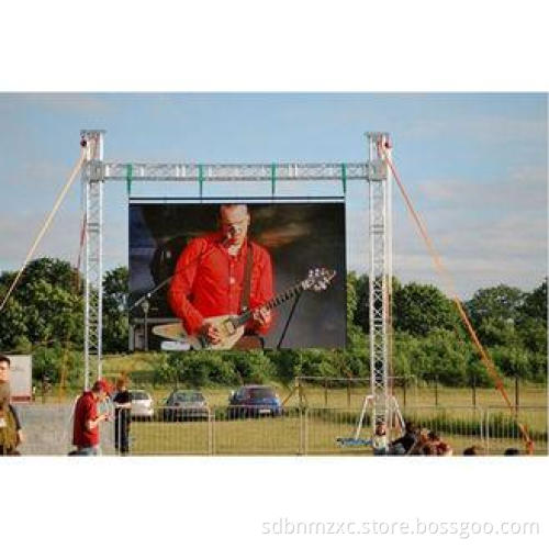 High Brightness Waterproof Hanging LED Screen Rental Displa